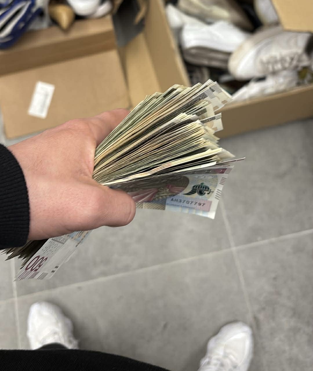Zarobione pieniądze z Vinted